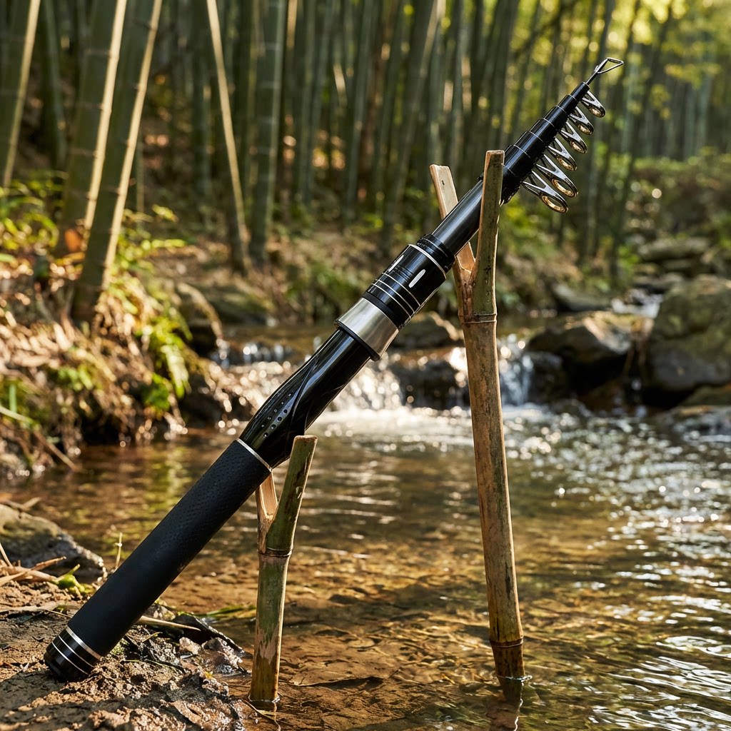 Ultralight Telescopic Carbon F - đánh giá và giá Fishing Rod Casting