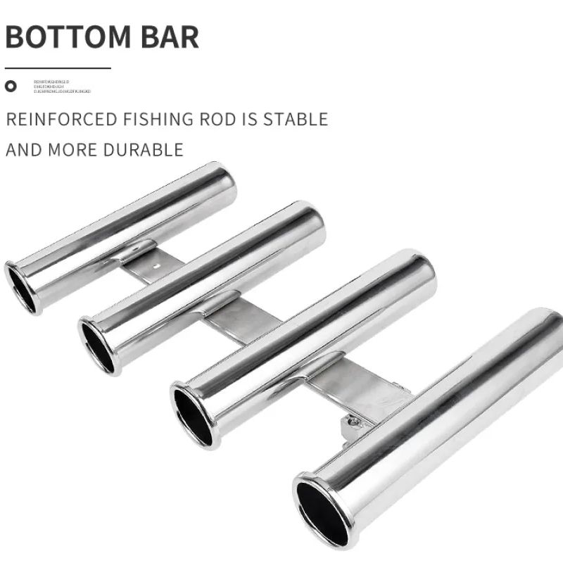 Stainless Steel 4 Tubes Rod Ho - đánh giá và giá Fishing Rod Boat