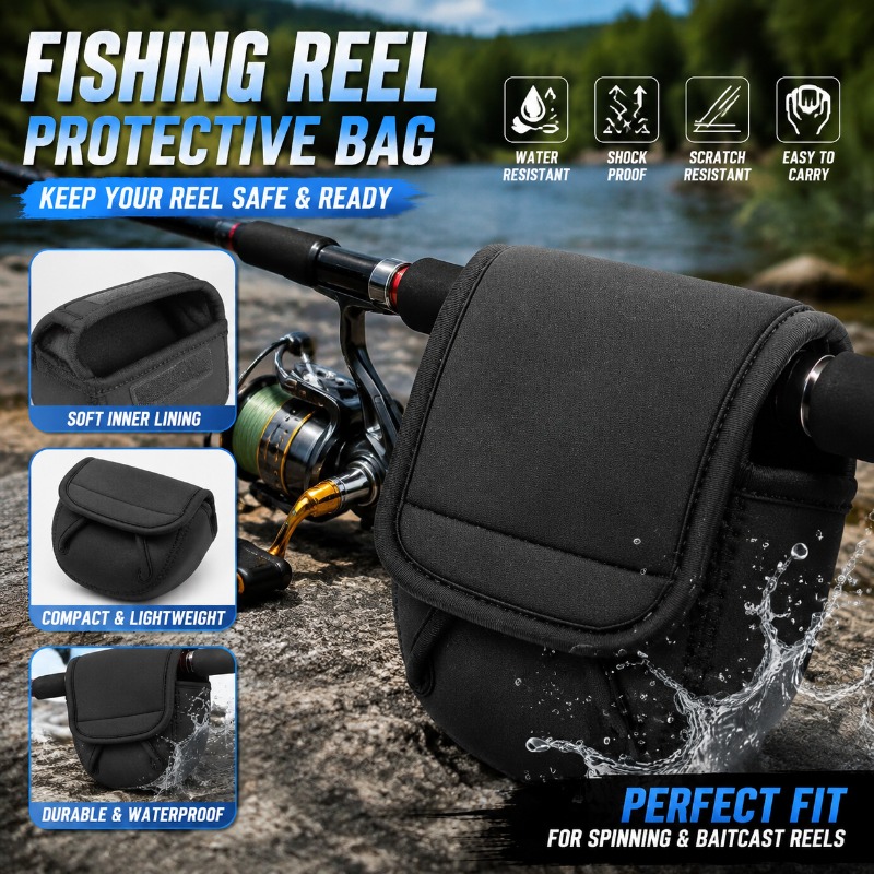 Fishing Reel Protective Cover  - đánh giá và giá Fishing Rod Case