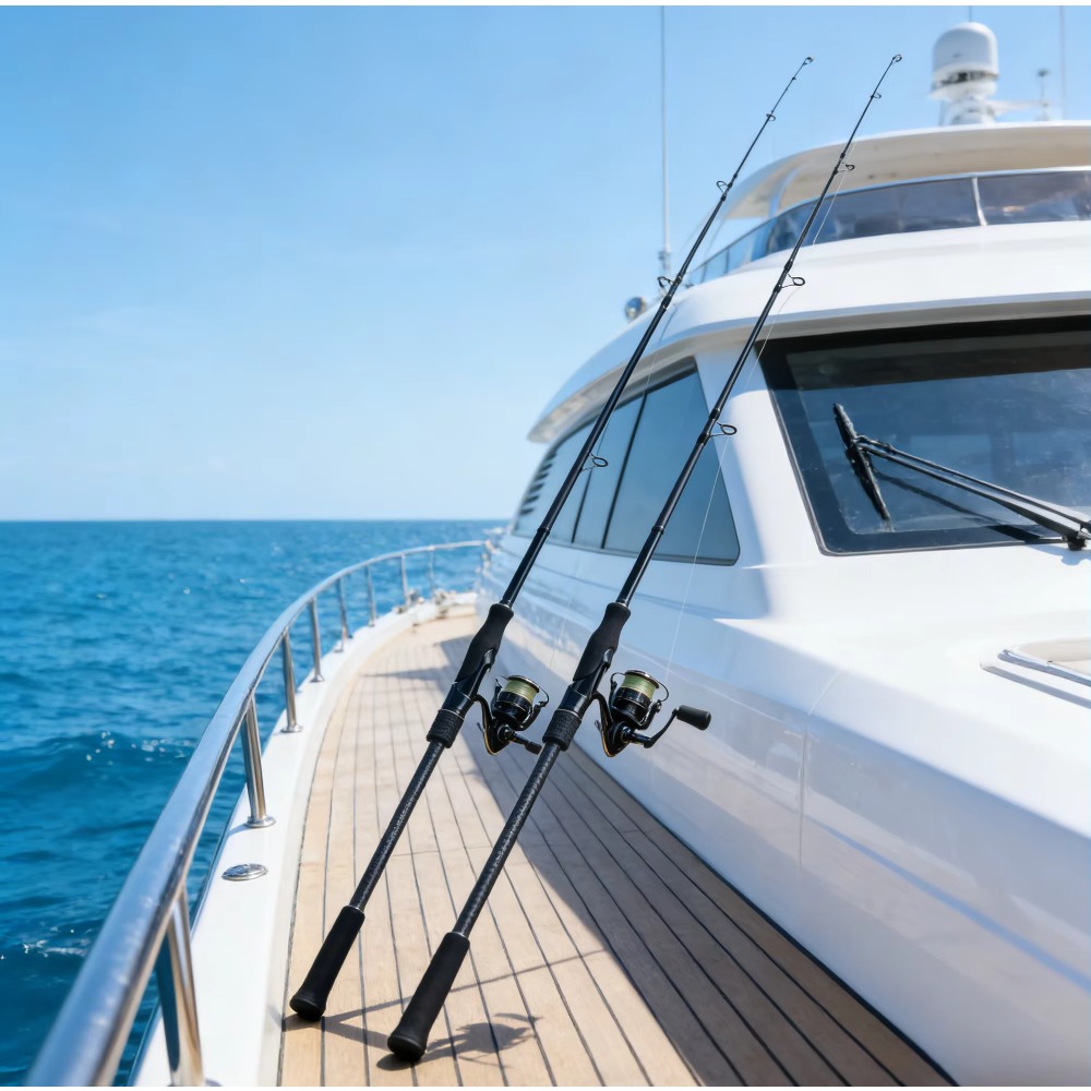 Handle Carbon Fiber High Stren - đánh giá và giá Fishing Rod Boat
