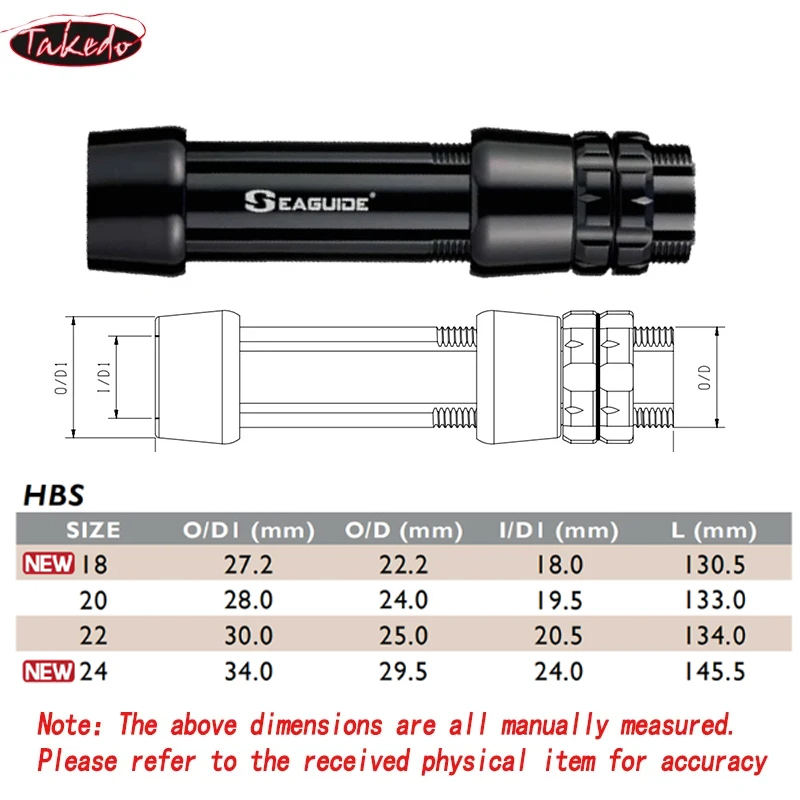 TAKEDO 18# 20# 22# 24# HBS Hea - đánh giá và giá Fishing Rod Casting