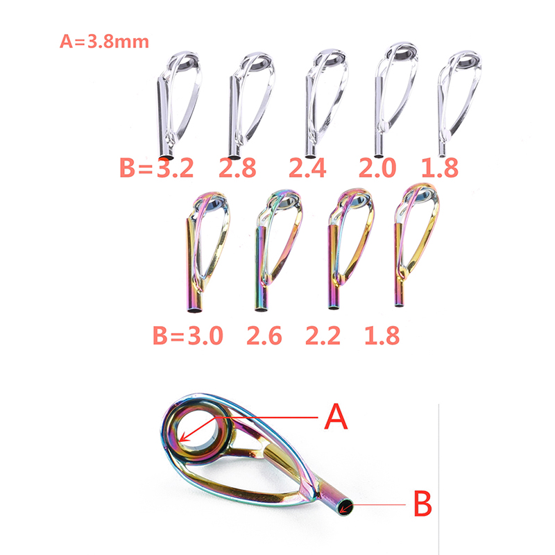 DIY Rod Building Eye Rings Gui - đánh giá và giá Fishing Rod Tip Replacement